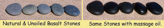 Basaltstenen hotstone massage