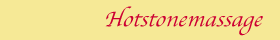 Hotstonemassage